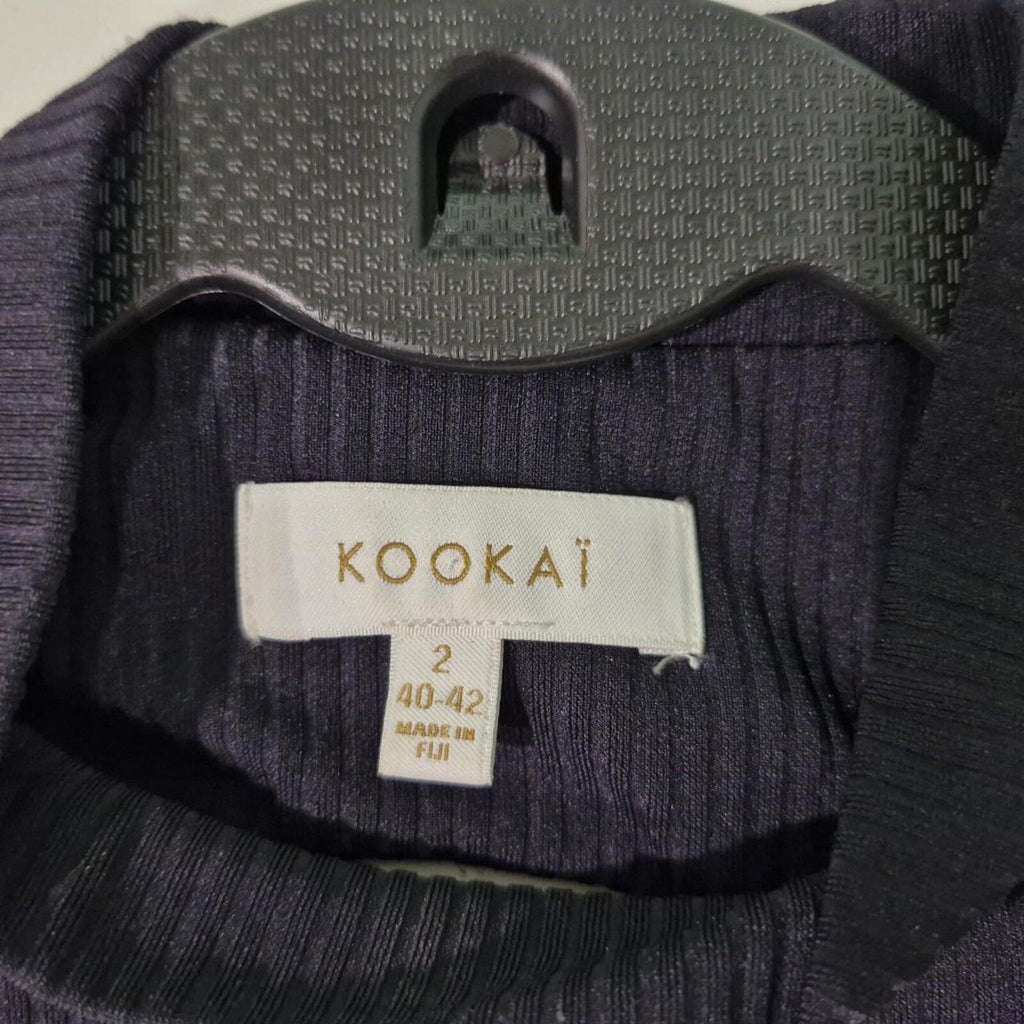 KOOKAÏ  Ainslee black mini bodycon dress 10