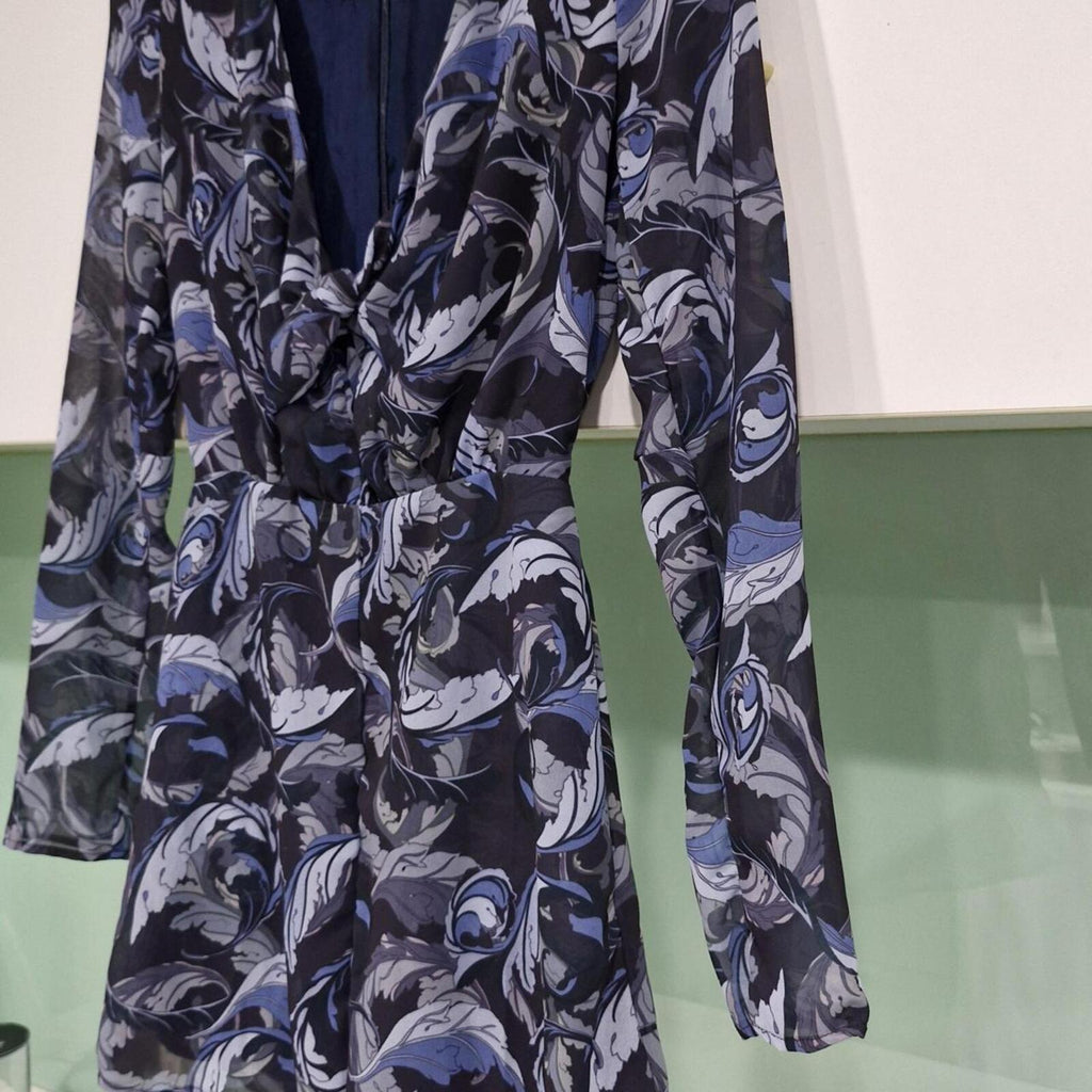 Kookai Jardin Tie Front Playsuit