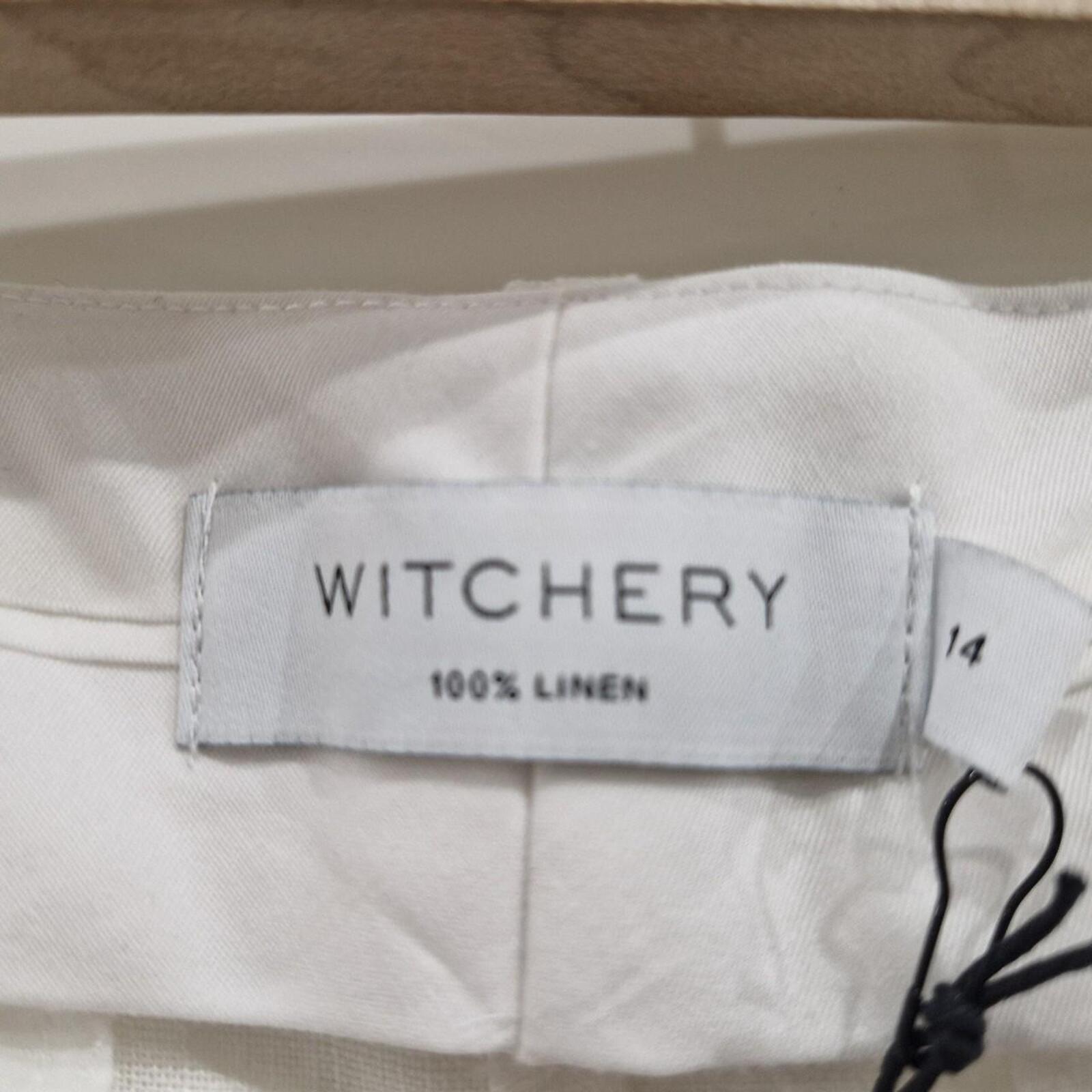 Witchery High Waisted Linen Pants