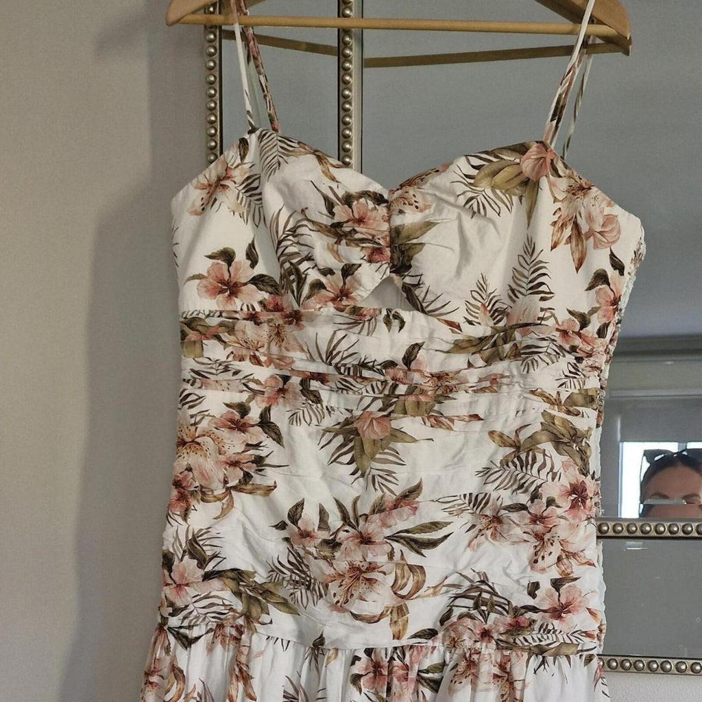 Forever New white floral dress