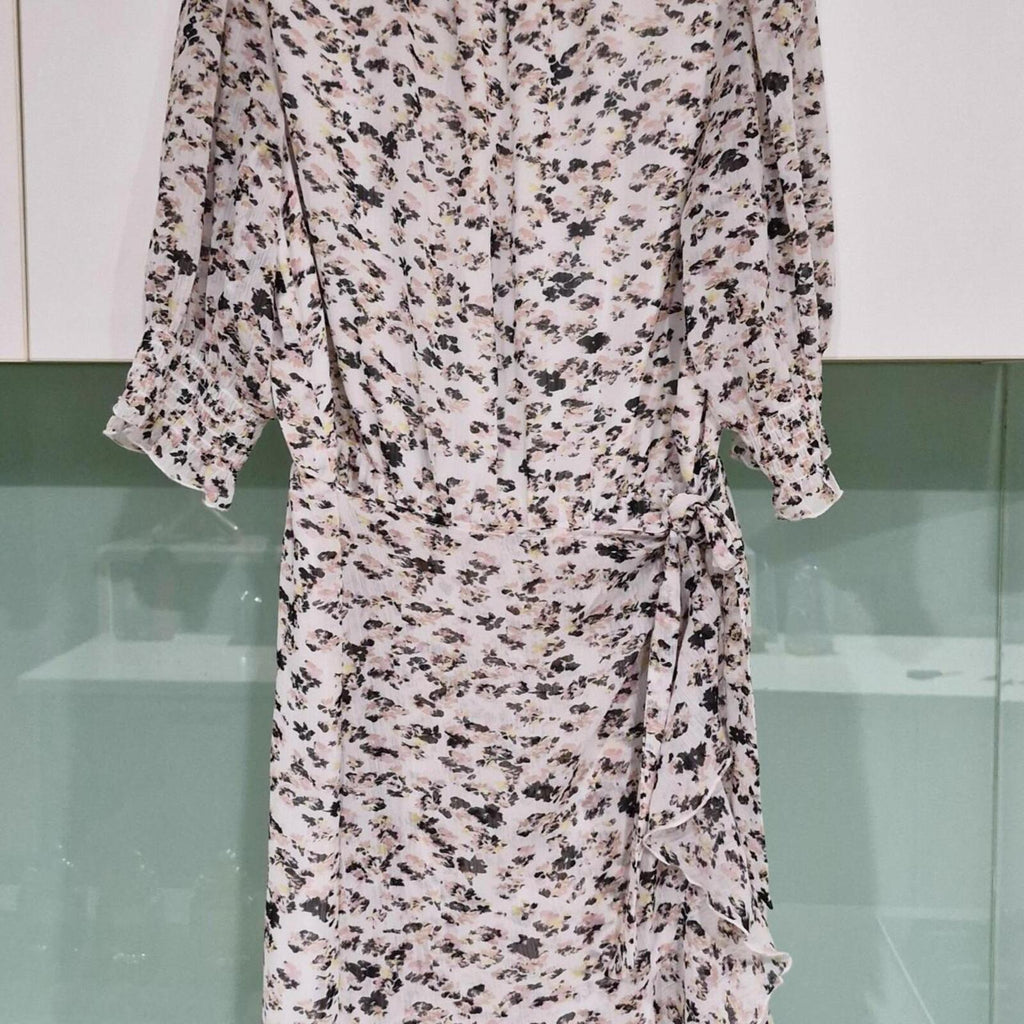 Decjuba High Neck Patterned Dress