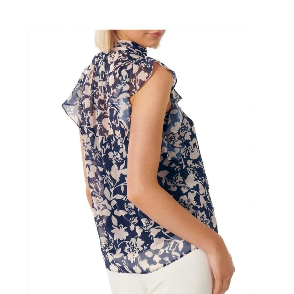 Forever New Rayne Navy floral top