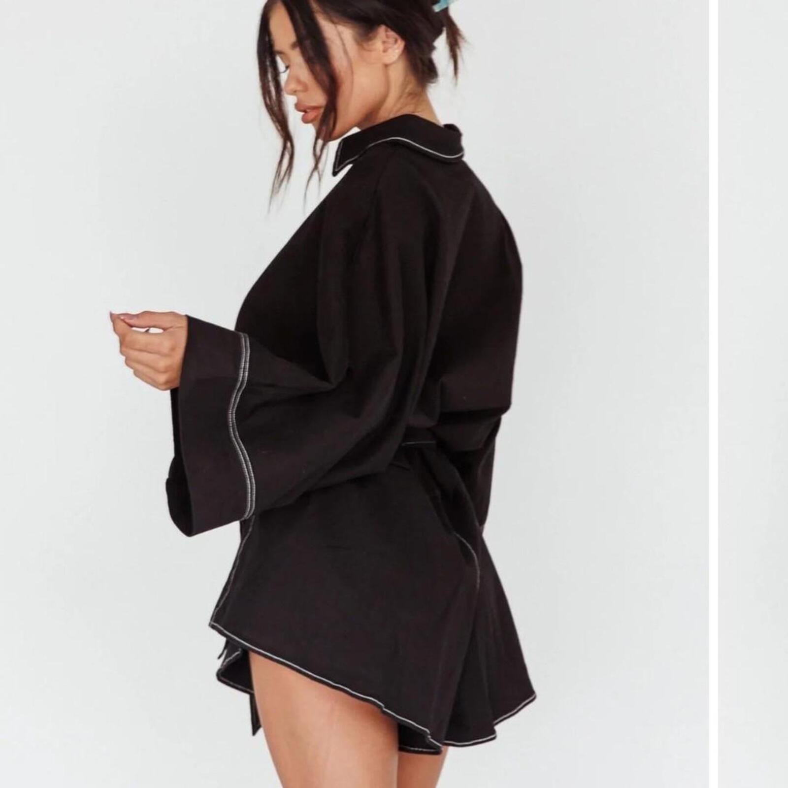 Selfie Leslie Dayton Romper with belt