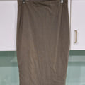 Decjuba Naomi khaki midi skirt