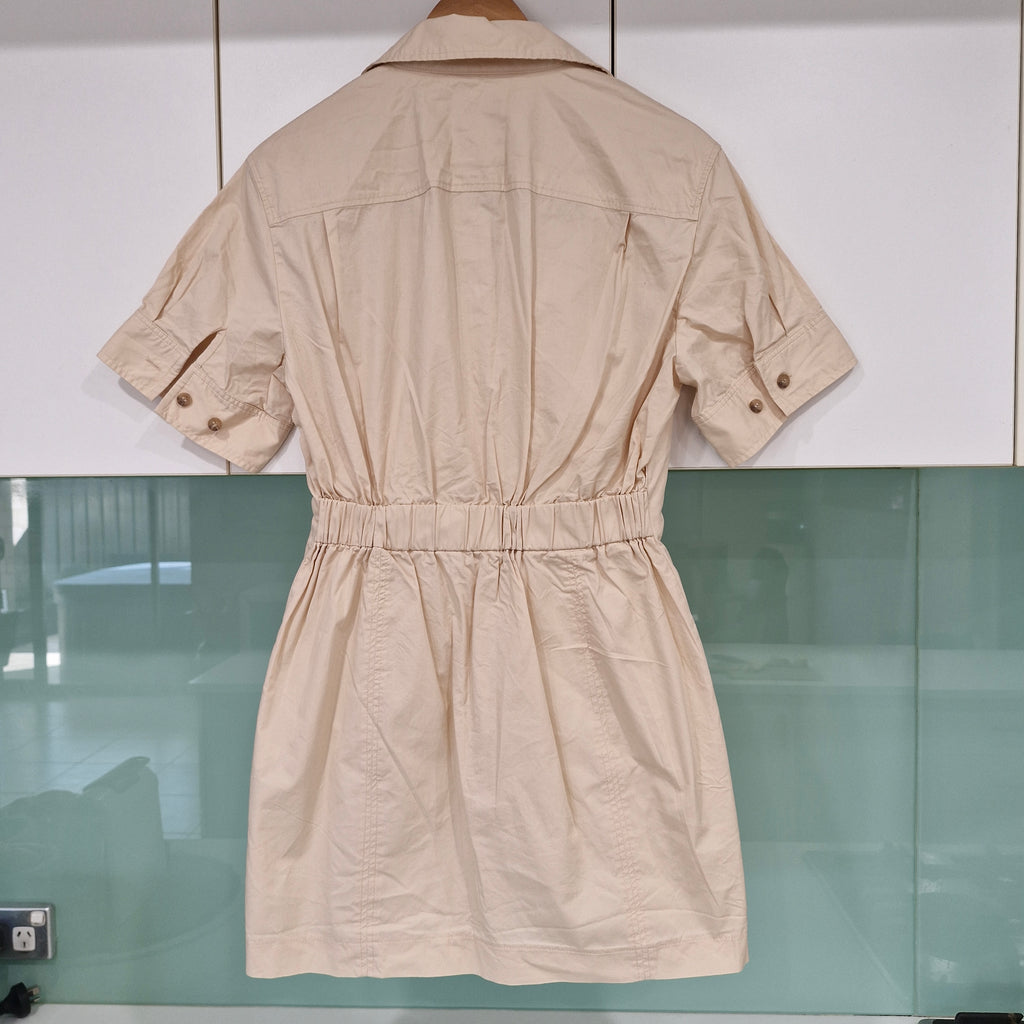 Zara Beige Mini Dress M