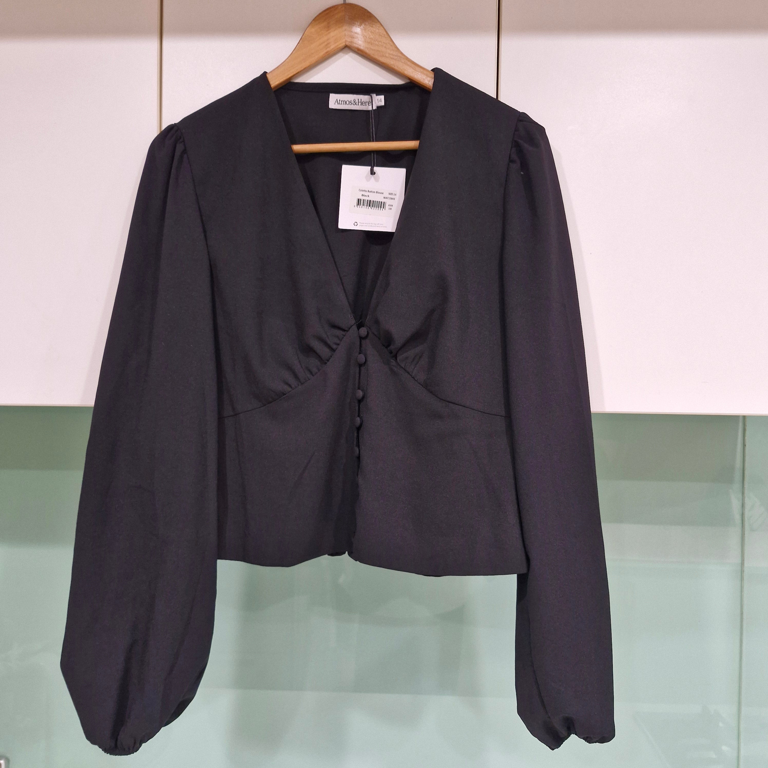 ATMOS&HERE Collette Button Up Top 14