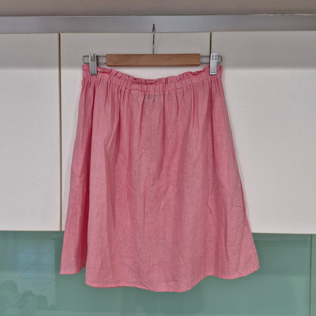 HAVEN Cuba Linen Blend Skirt M/L