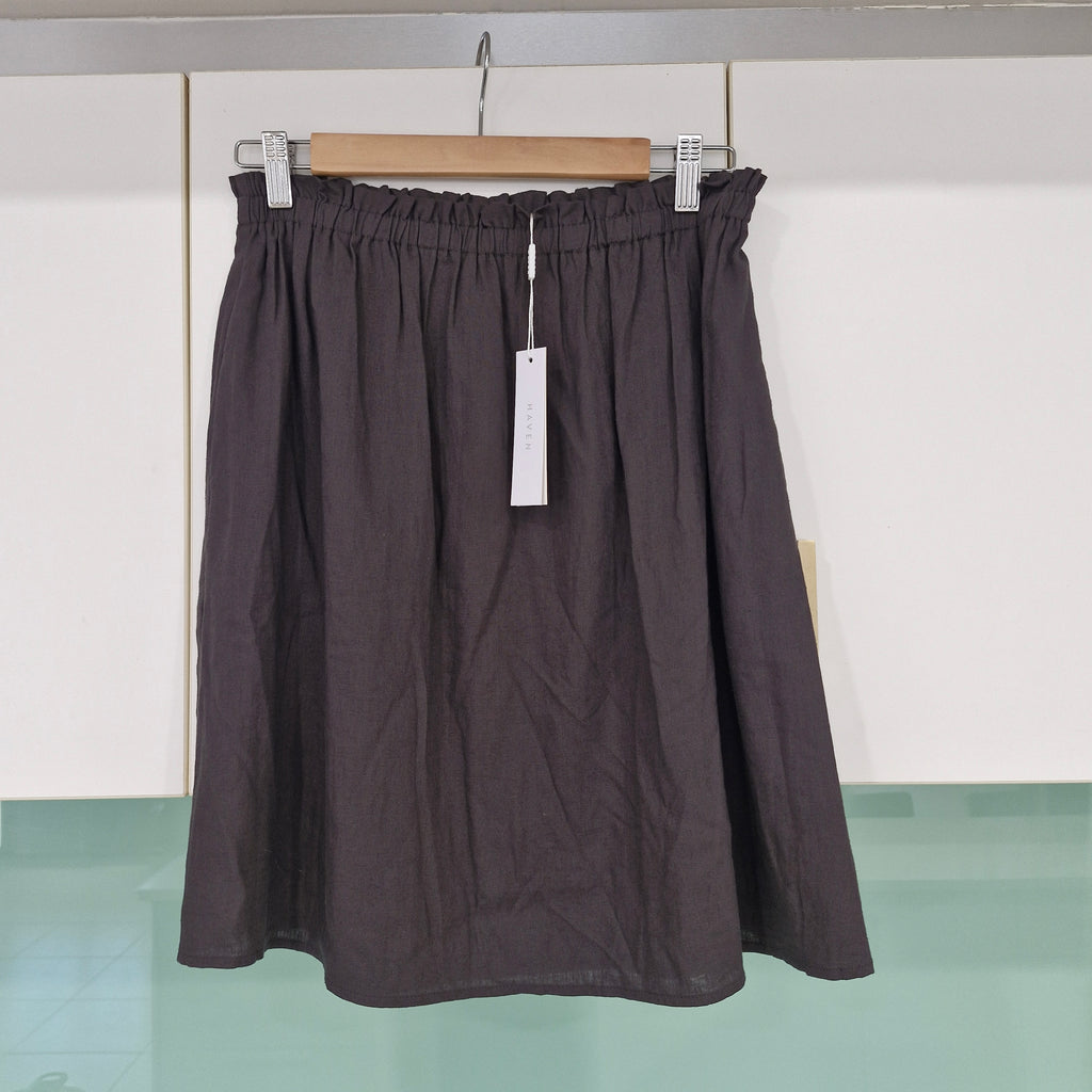 HAVEN Cuba Linen Blend Skirt M/L