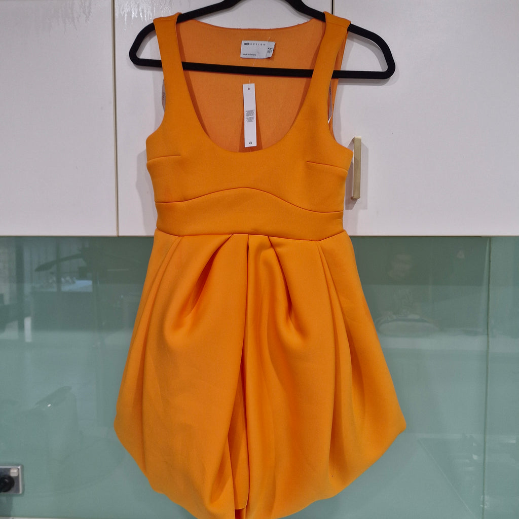 ASOS Orange Mini Dress 8