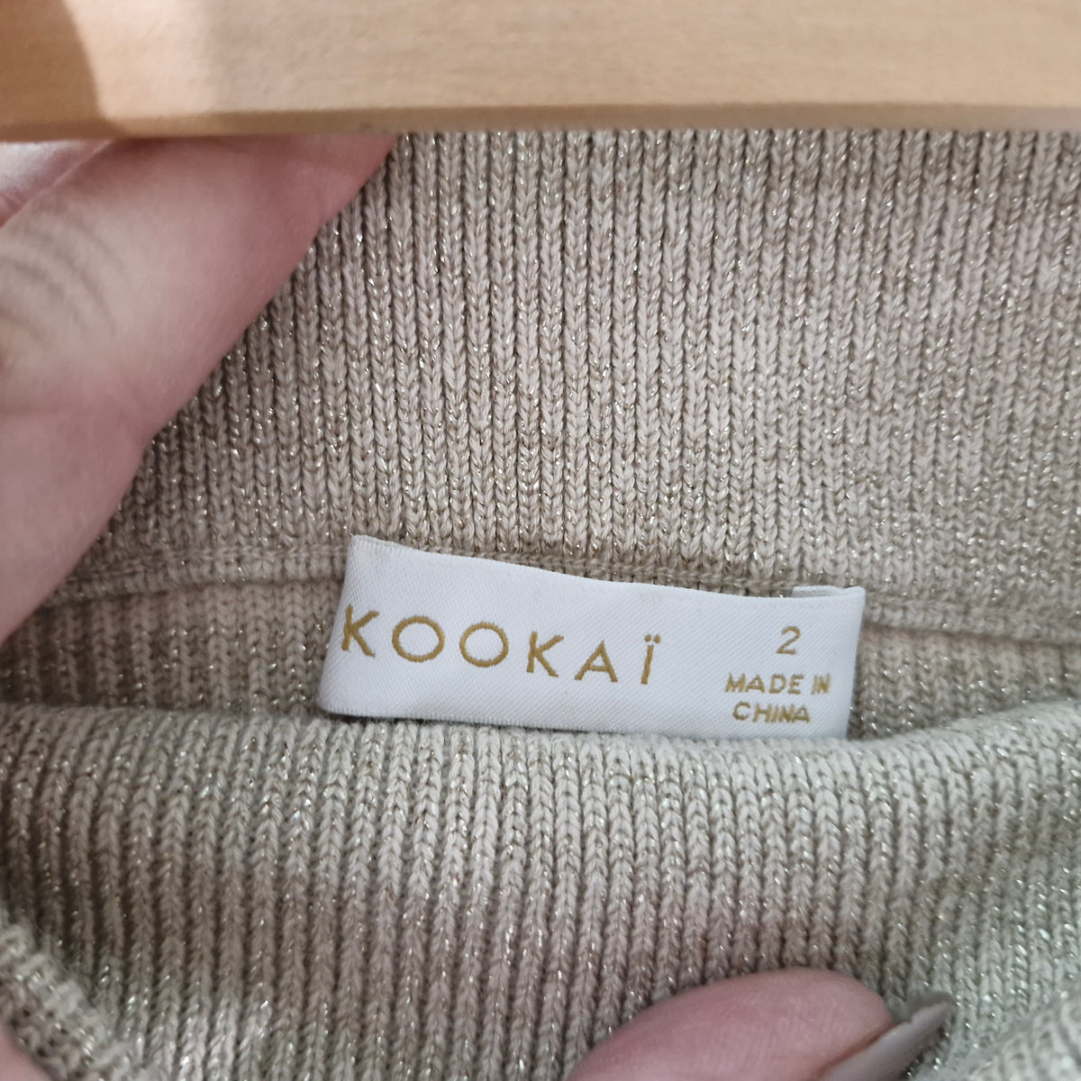 Kookai Knit Midi Skirt 2 (10)