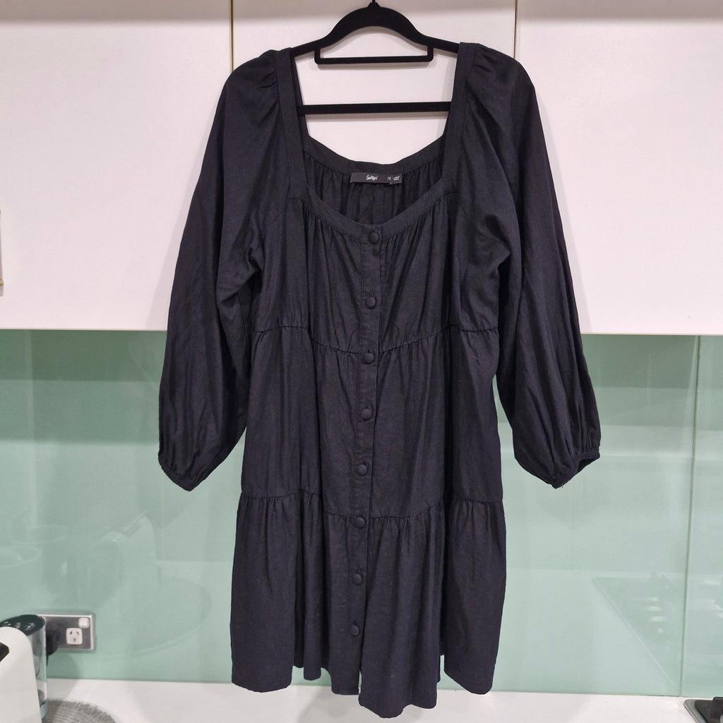 Sportsgirl Linen Blend Dress 12