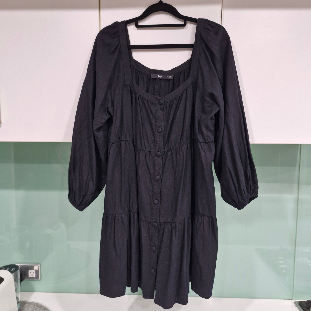 Sportsgirl Linen Blend Dress 12