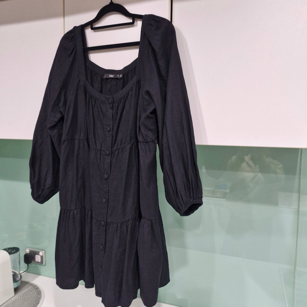 Sportsgirl Linen Blend Dress 12