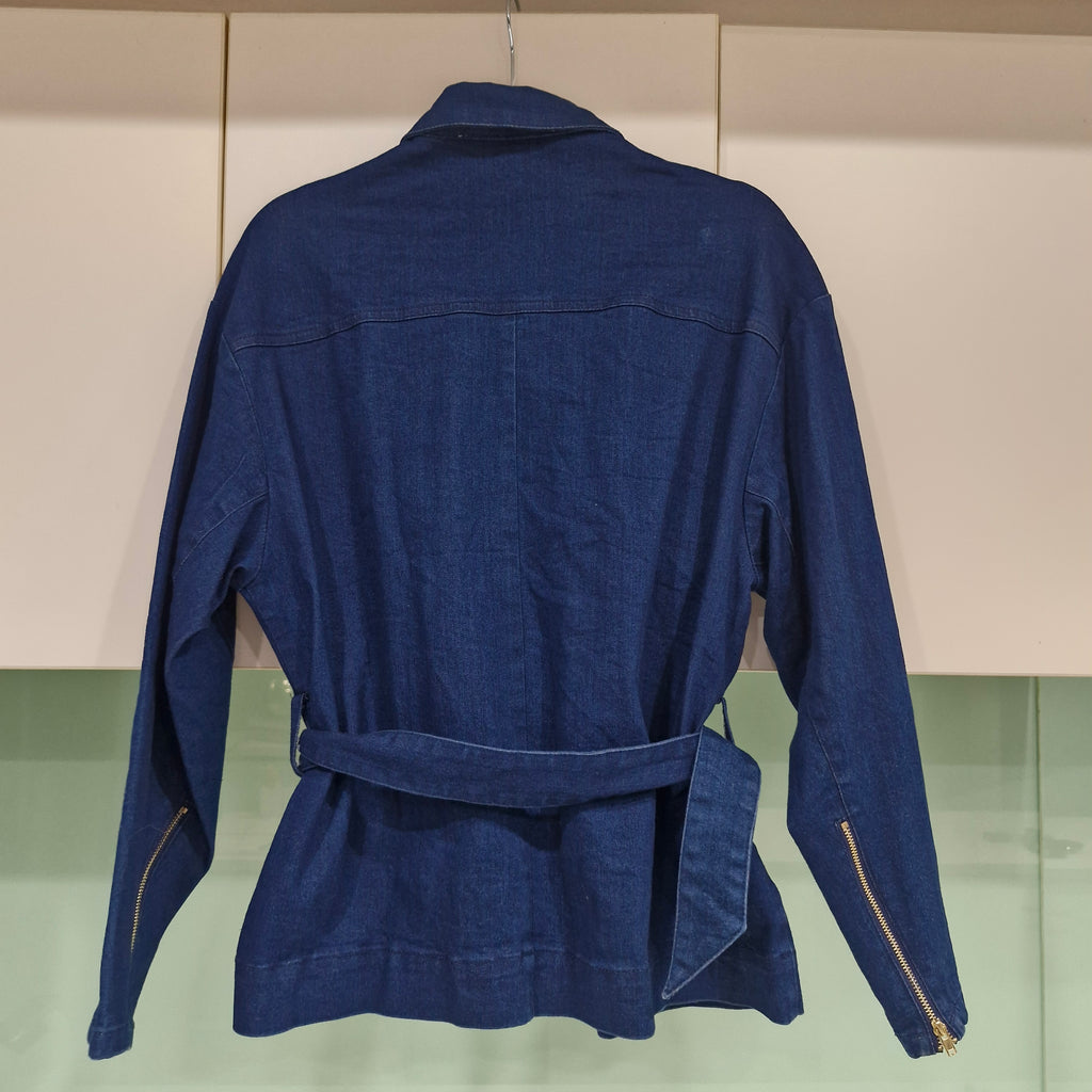 Elliatt Denim Shirt / Jacket With Belt S
