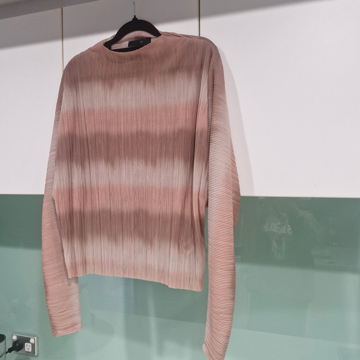 SABA Sheer Crinkle Multicolored Top XS/S