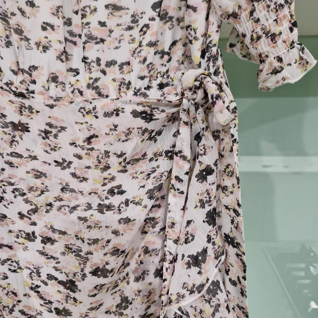 Decjuba High Neck Patterned Dress