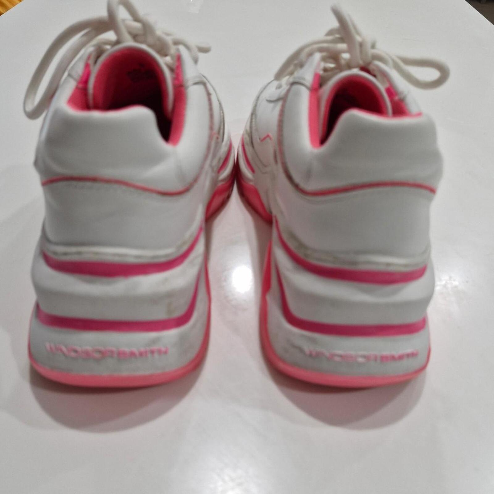 Windsor Smith White Chaos Sneakers 8