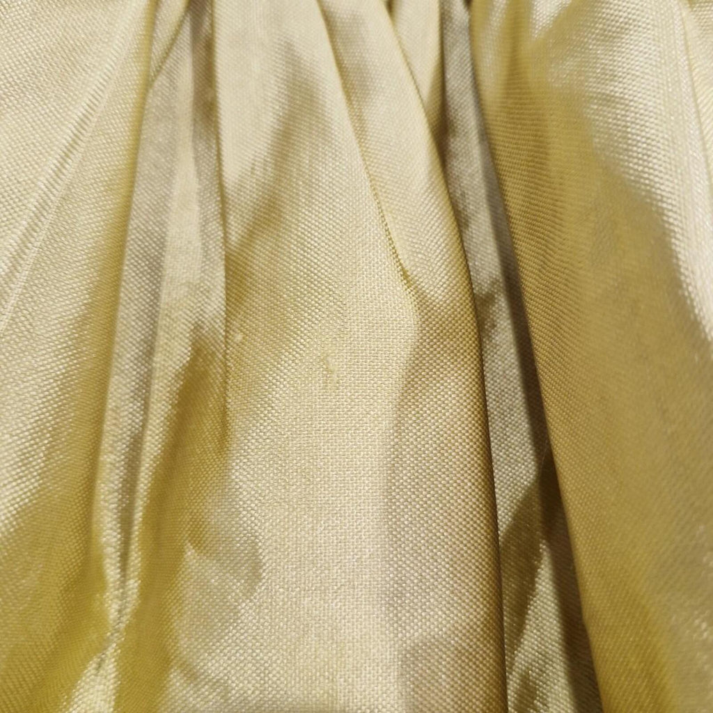 Gold Satin RSVP Sheike Strapless Bubble dress 6