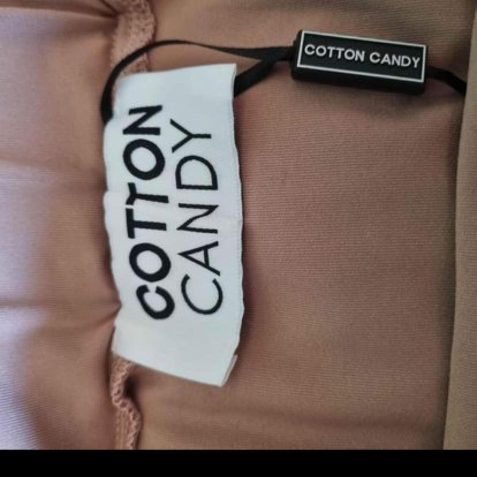 Cotton Candy Sheer Skirt With Hotpants M