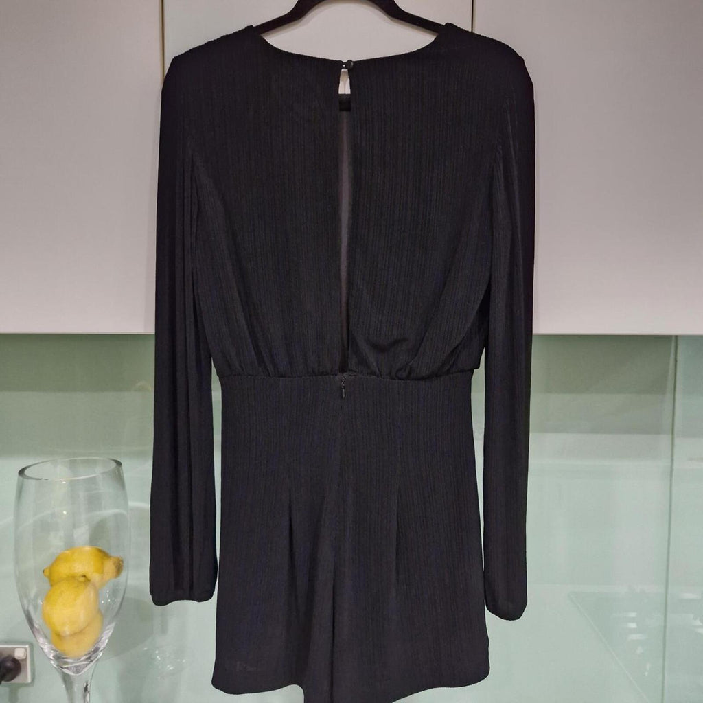 Kookai Long Sleeve Playsuit