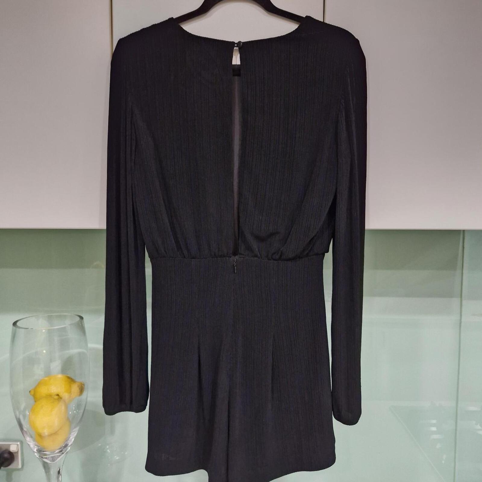 Kookai Long Sleeve Playsuit