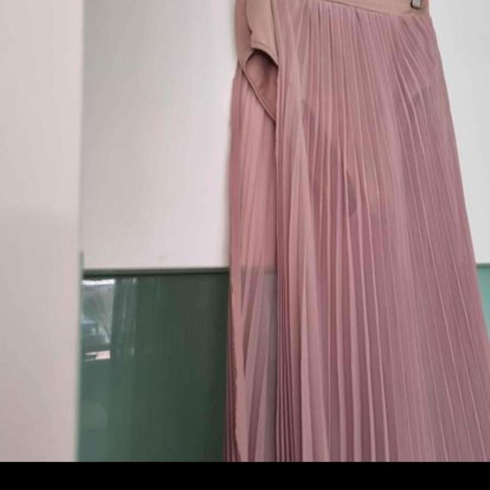 Cotton Candy Sheer Skirt With Hotpants M