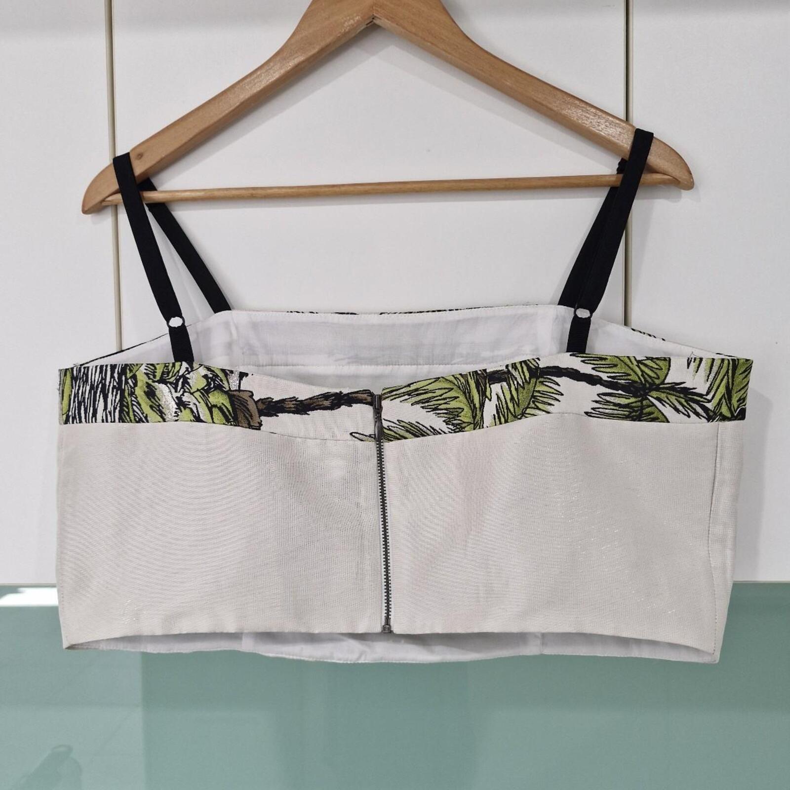 Veronika Maine crop top (ONLY) with black straps