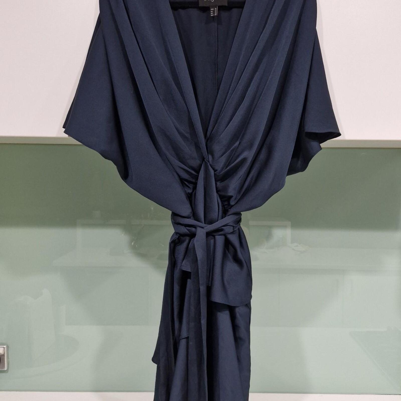 Teal Pilgrim tie front dress