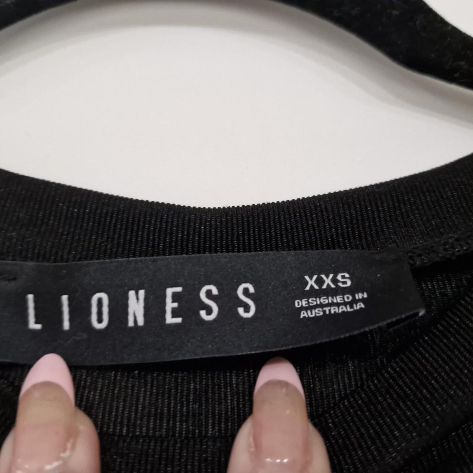 Lioness Sheer Rouched Dress XXS