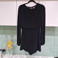 Kookai Long Sleeve Playsuit