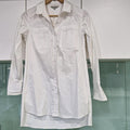 Veronika Maine white shirt dress