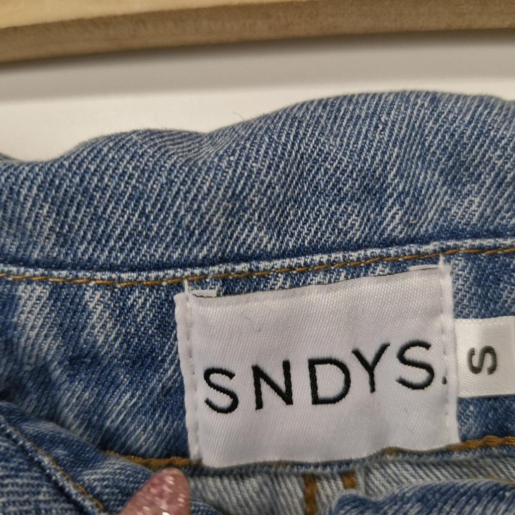 SNDYS Eve Mini Denim Skirt