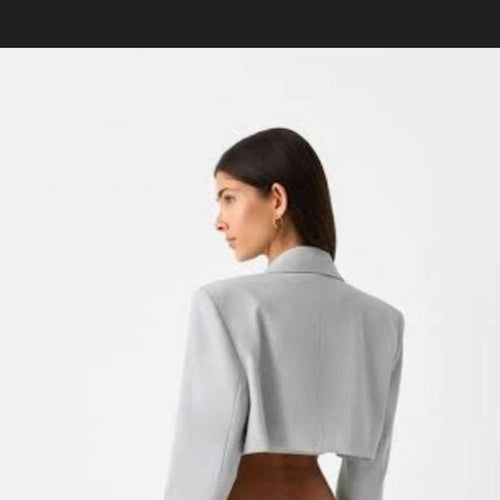 Bershka cropped blazer M