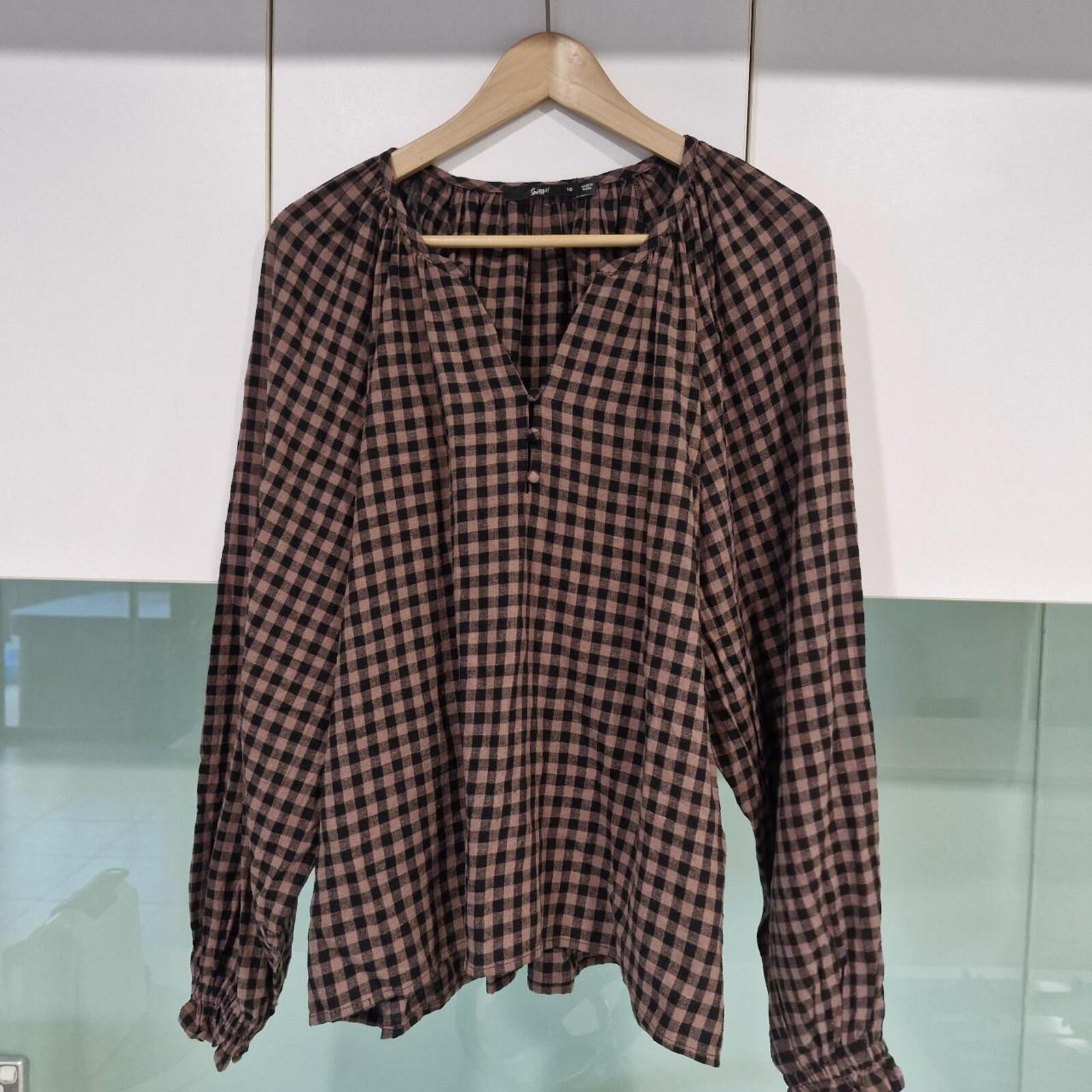 Sportsgirl Check Top