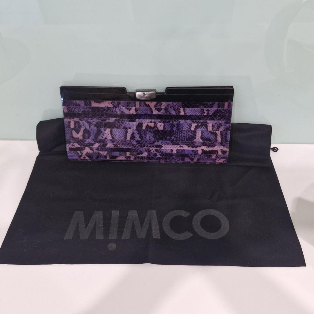 Purple Mimco clutch bag #partybag