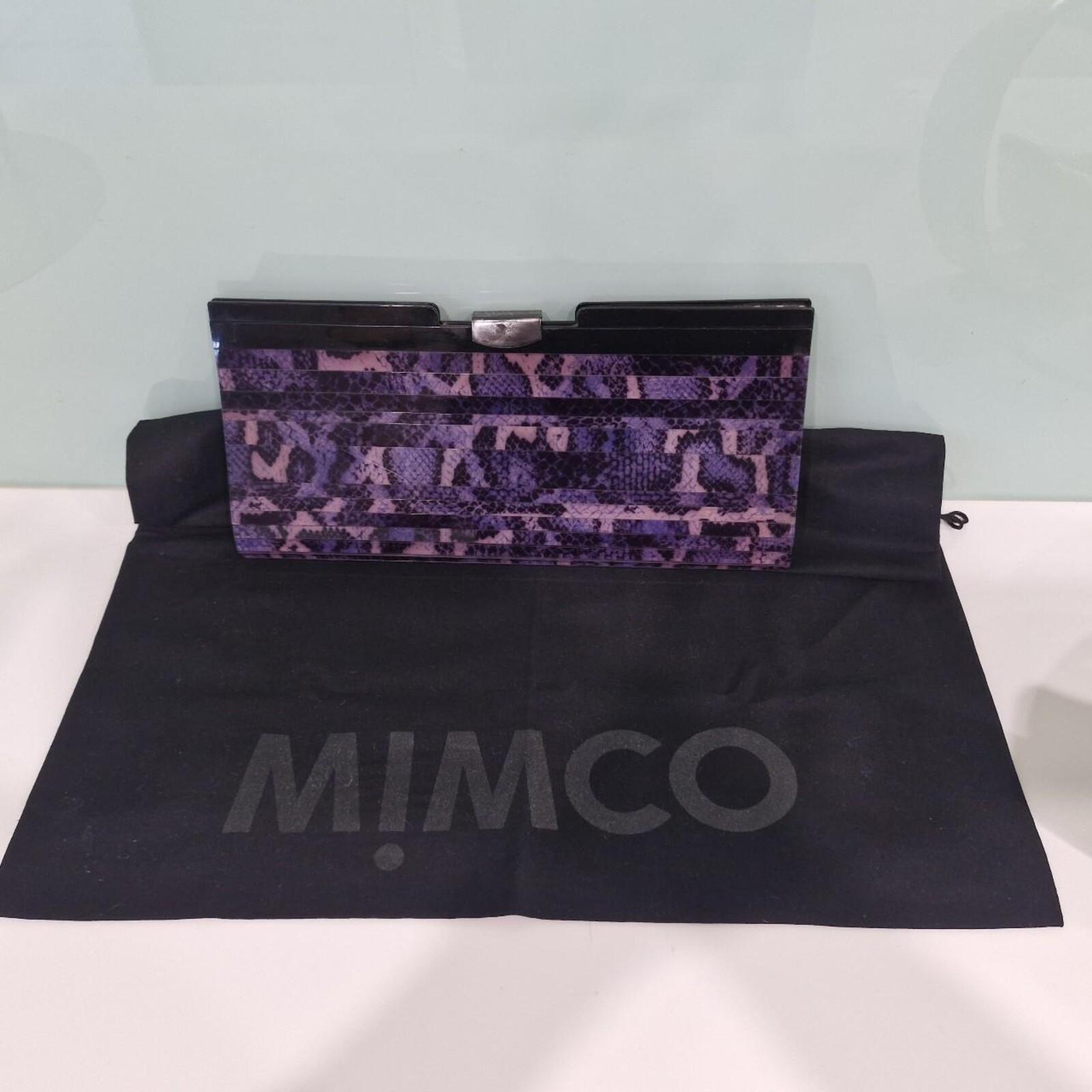 Purple Mimco clutch bag #partybag