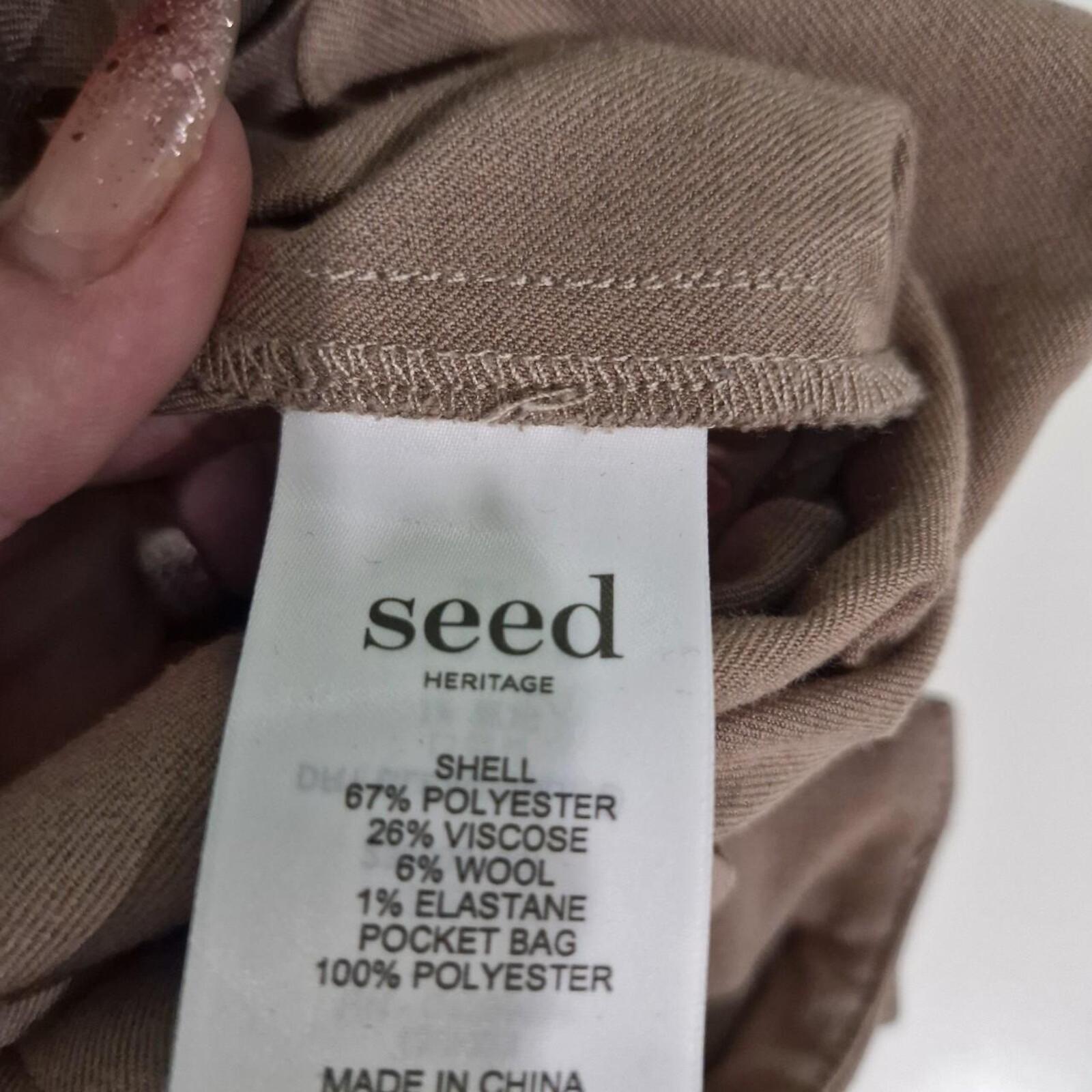 Seed Heritage brown cargo trousers