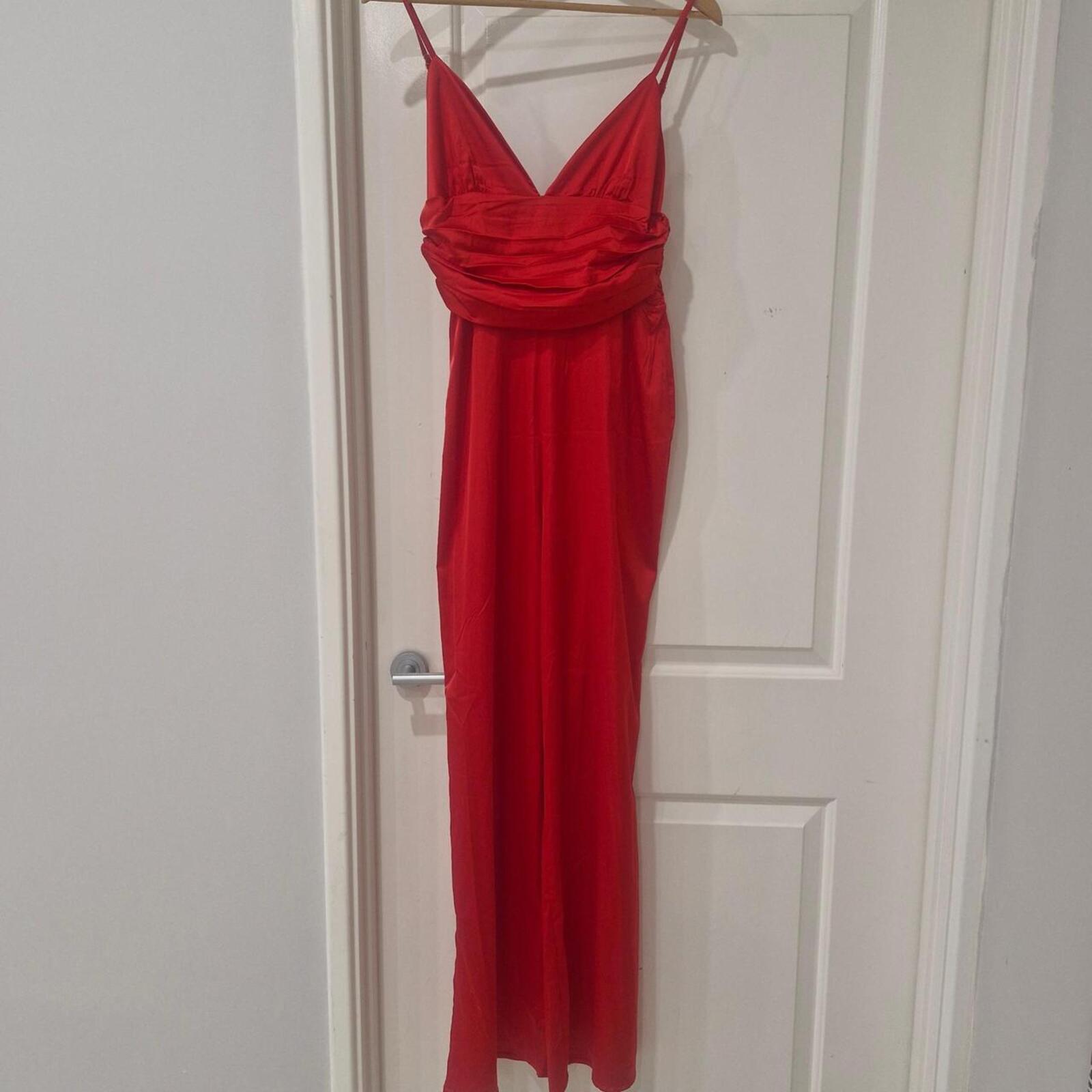 Meshki Chana Ruched Jumpsuit