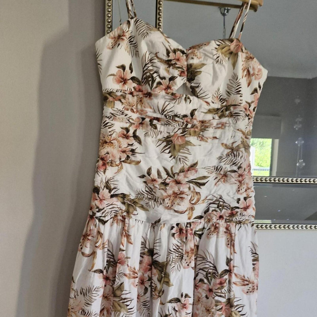 Forever New white floral dress