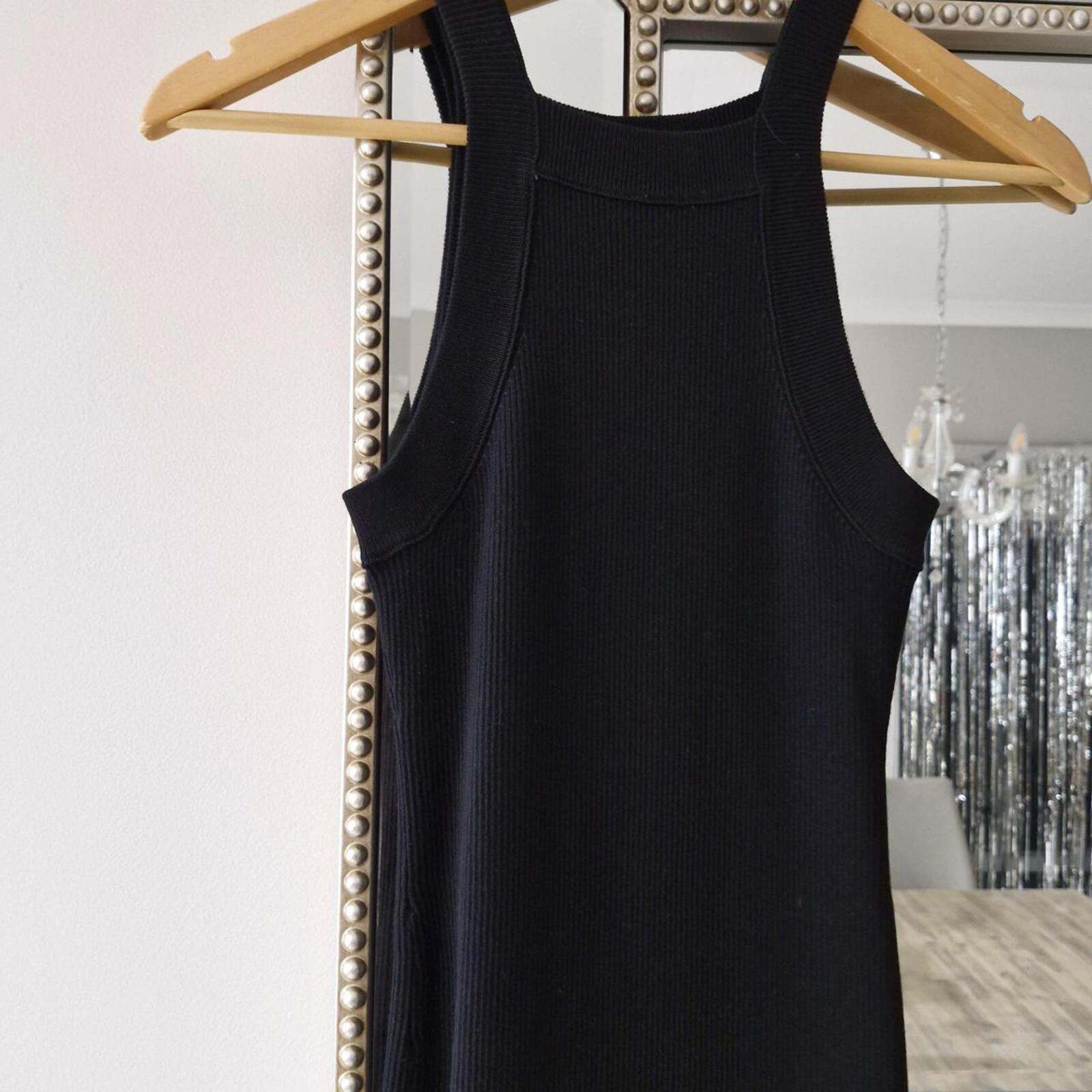 DKNY Ribbed Maxi Dress XS