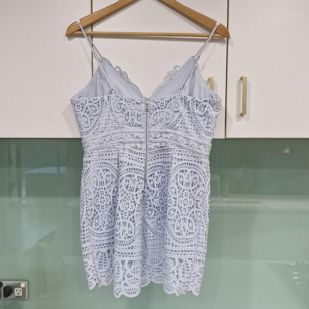 Bardot lace playsuit romper