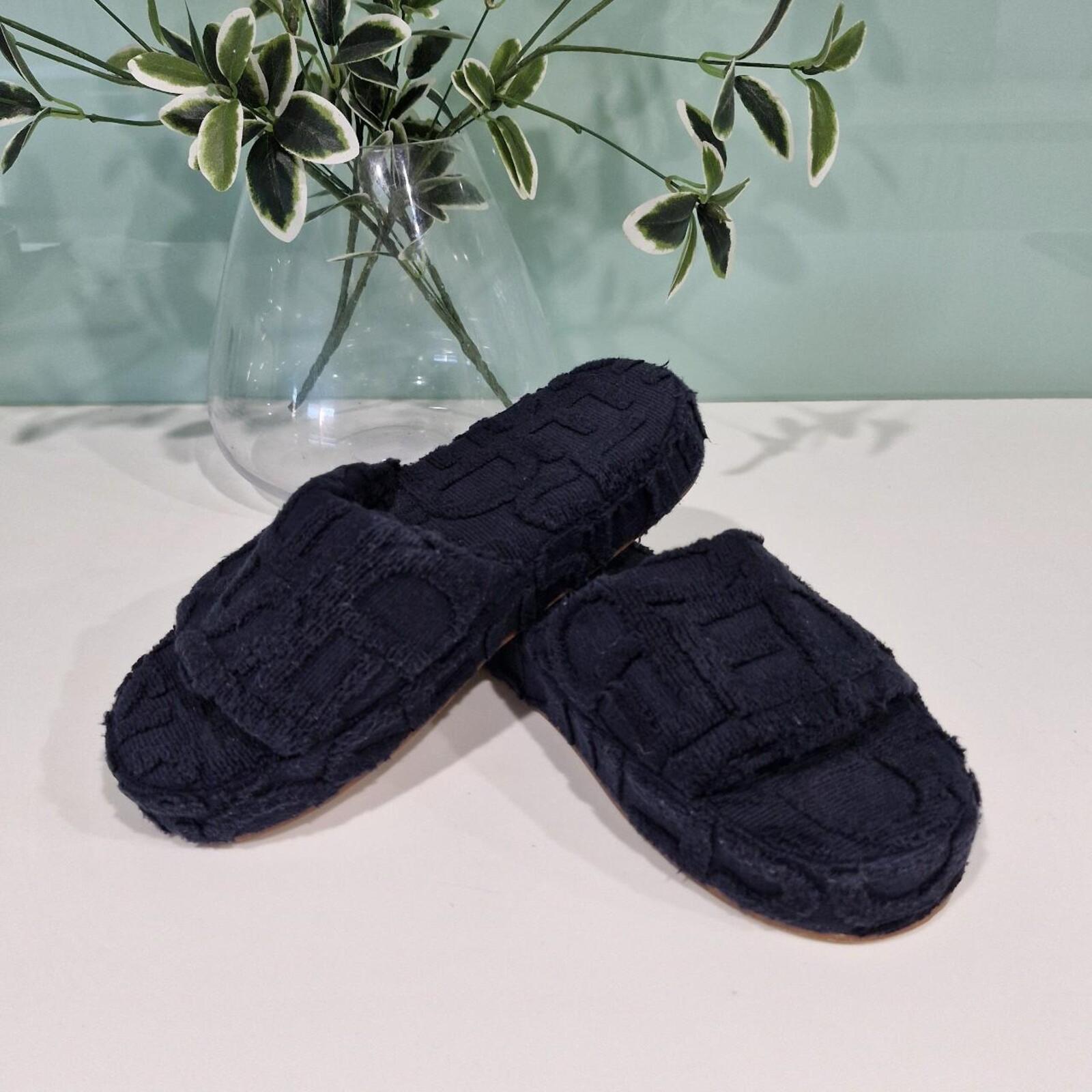 Seed Hertitage Christa Terry Towel Sandal Size 9
