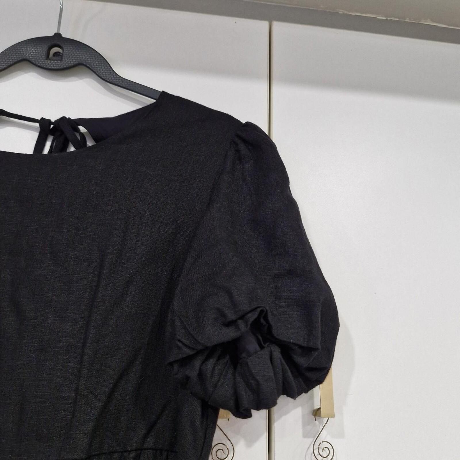 A&H Jolene Linen Mini Dress