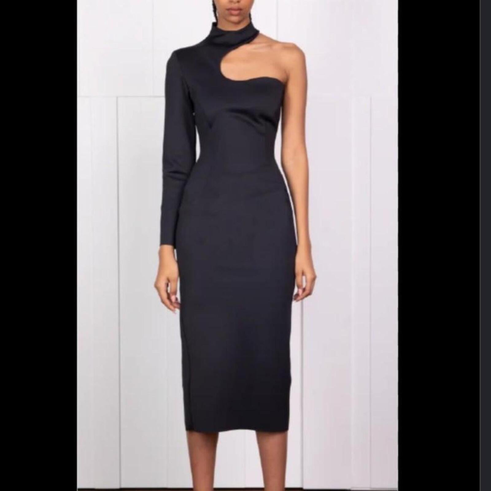 Bardot One Shoulder Dress 8