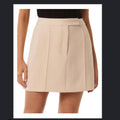 Forever New Beige wool blend mini skirt 6