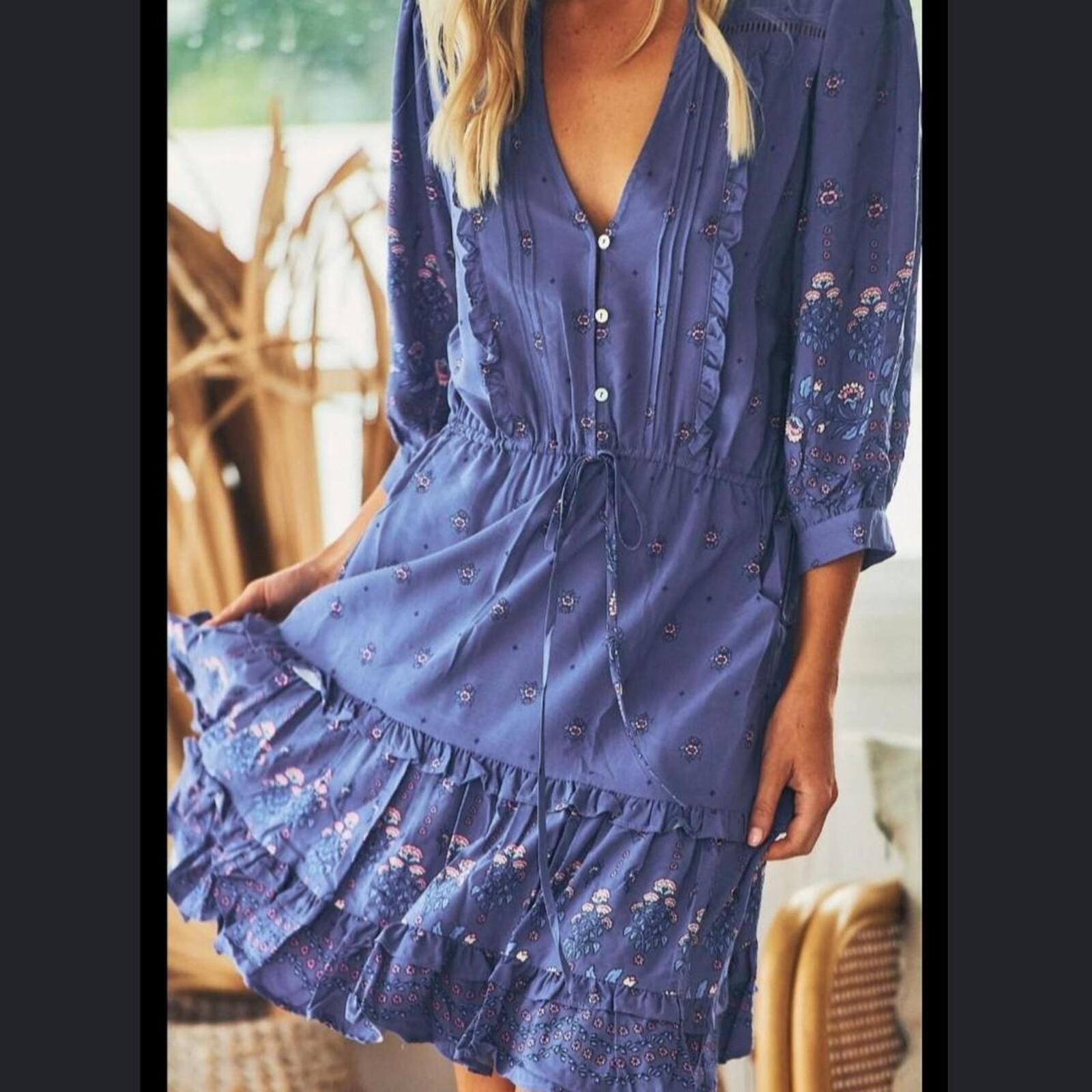 JAASE Blueberry Ora Mini Dress