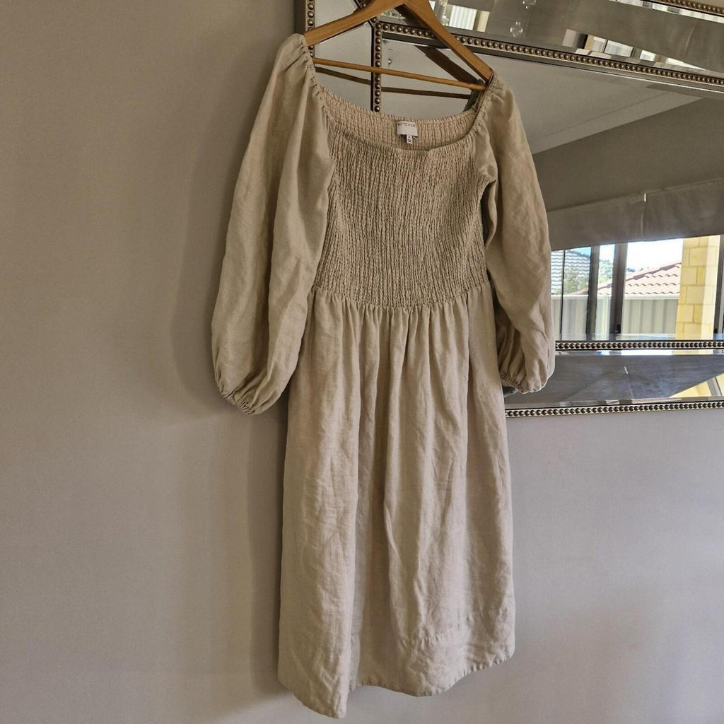 Cream Witchery midi dress