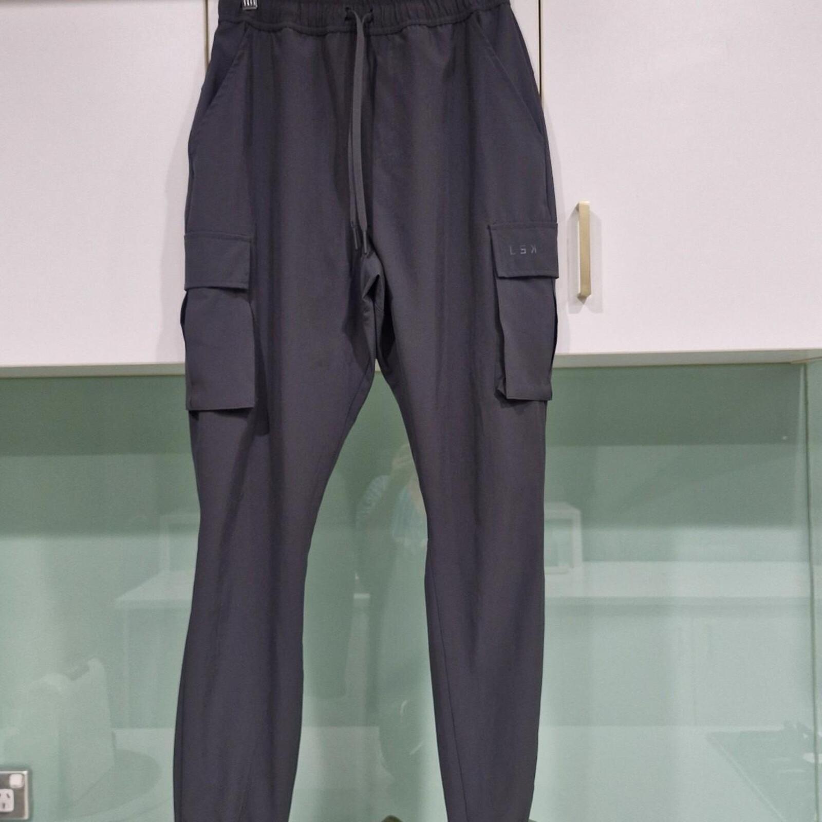 Grey LSKD cargo joggers