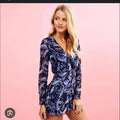 Kookai Jardin Tie Front Playsuit