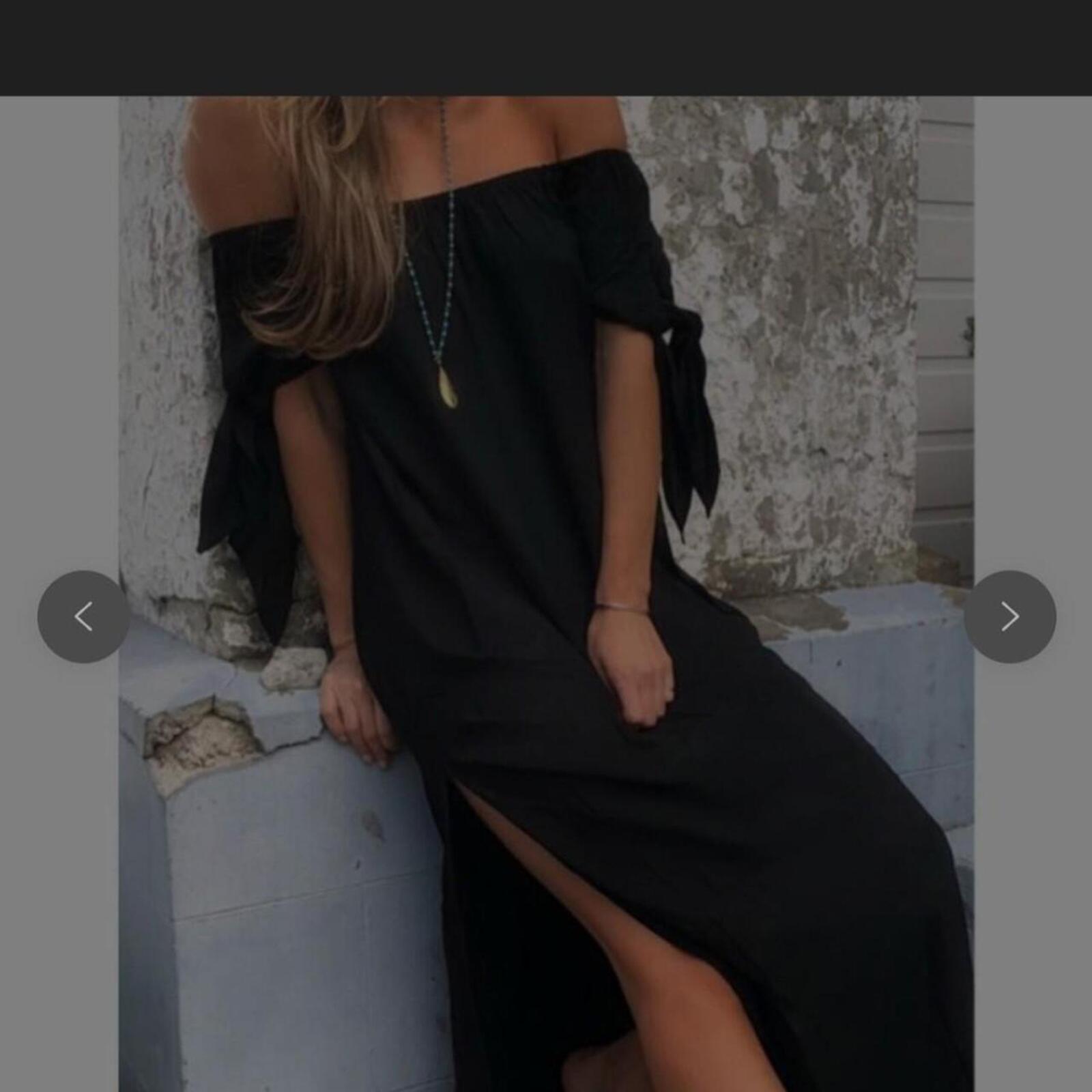 SNDYS Off Shoulder Maxi Dress 12